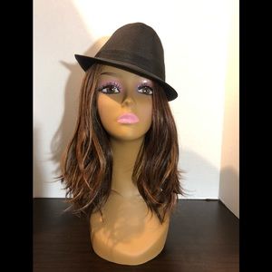 Gently used synthetic lace front wig